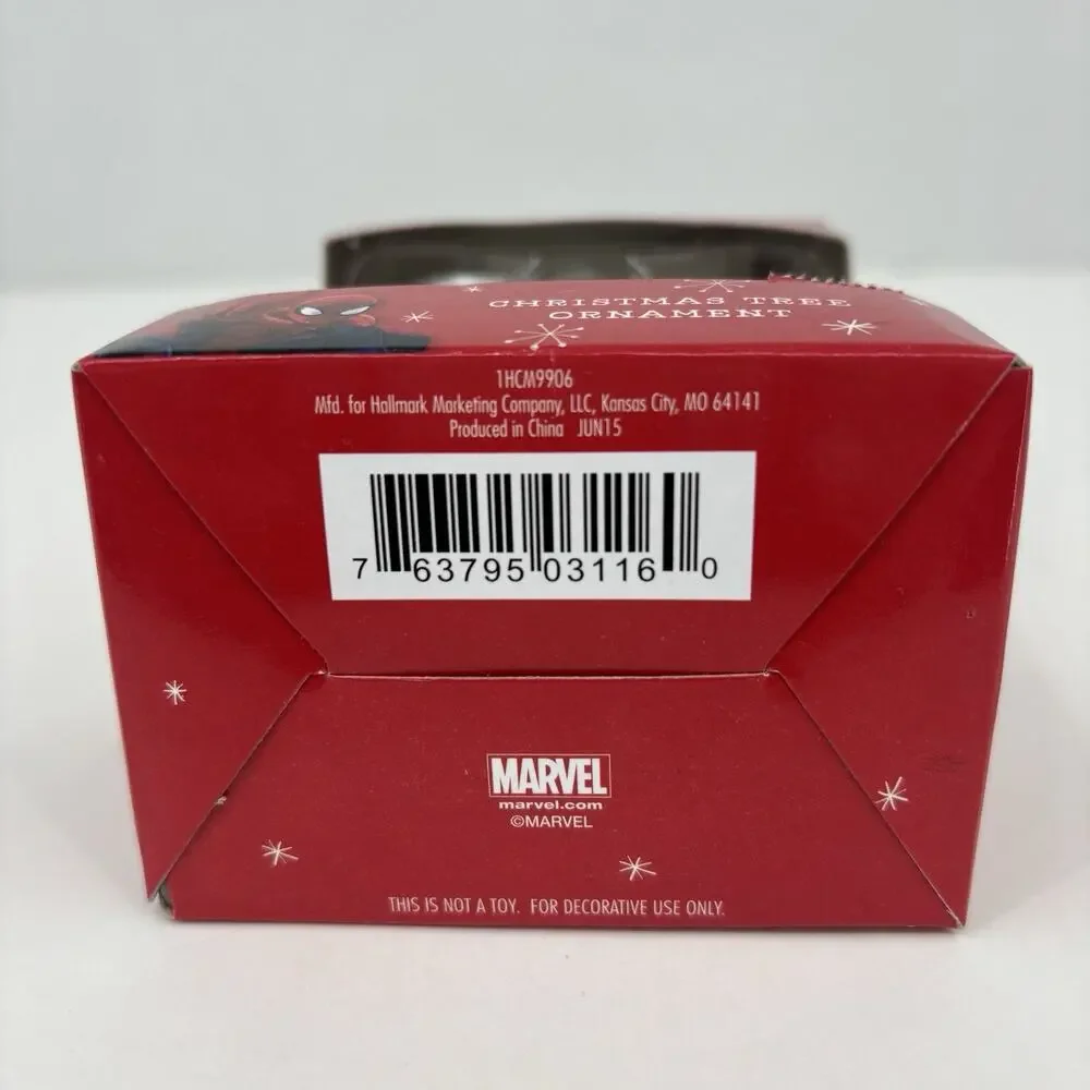 Hallmark Marvel Ultimate Spider Man Christmas Tree Ornament 2015 Super Hero